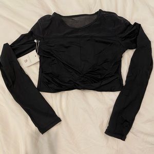 BUFF BUNNY KNOTTY TOP LONG SLEEVE